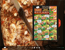 Tablet Screenshot of italianopizzeriadonerkebab.com